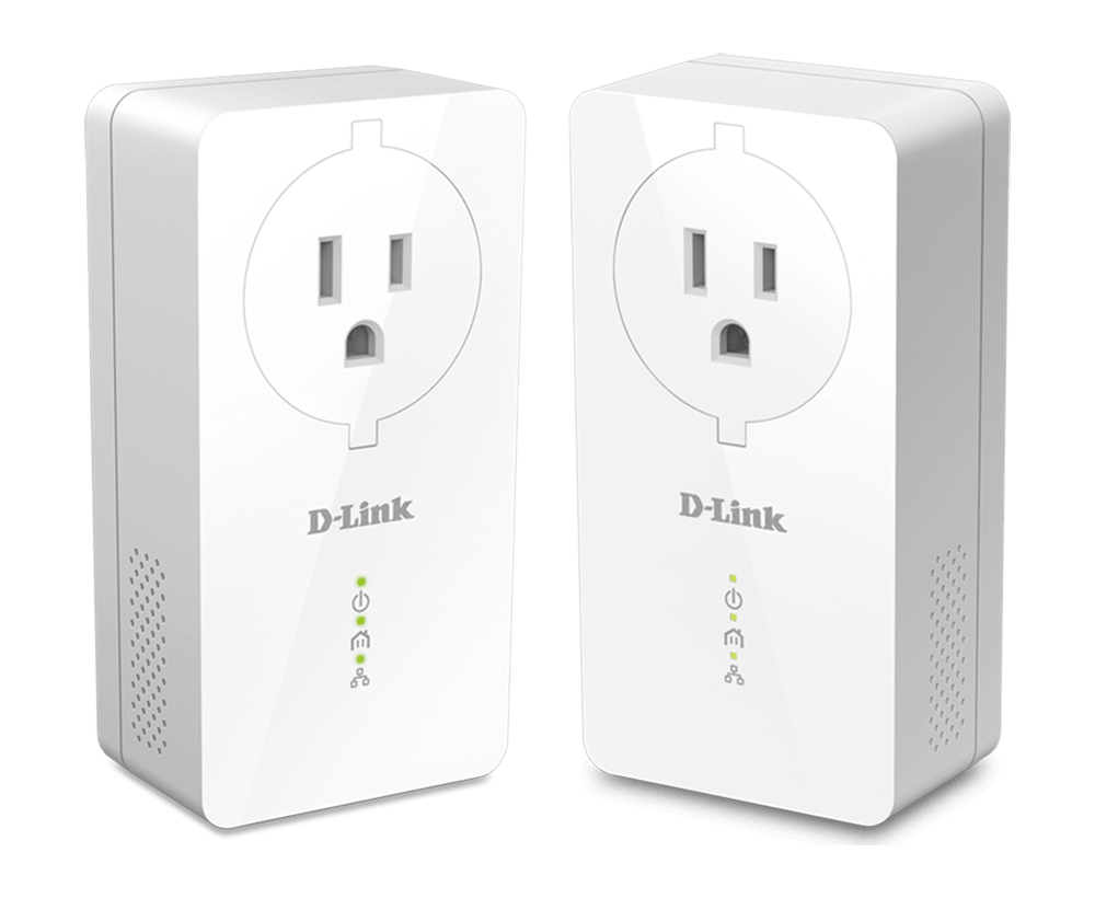 D-Link DHP-P621AV Powerline AV2 1000 2-Port Gigabit Passthrough Starter Kit - Image 2