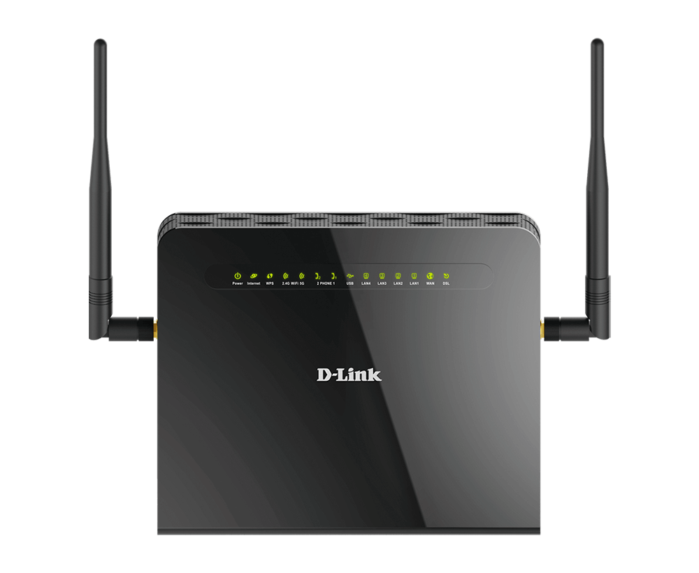 D-Link DSL-G2452DG Dual Band Wireless AC1200 VDSL2 / ADSL2+ Modem Router with VOIP - Image 2