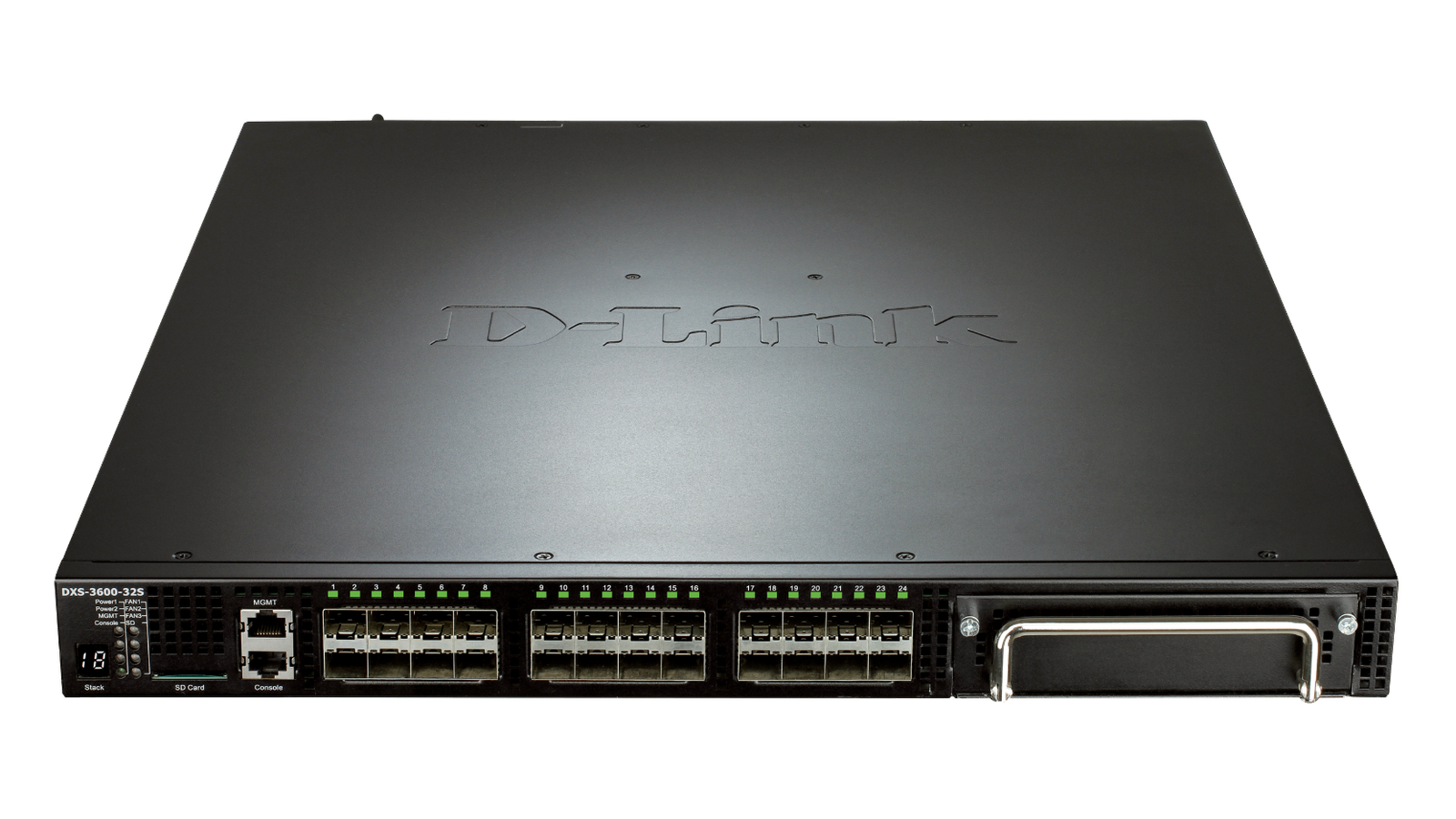 D-Link DXS-3600-32S 24-Port Top of Rack 10 Gigabit Managed Switch with Expansion Slot