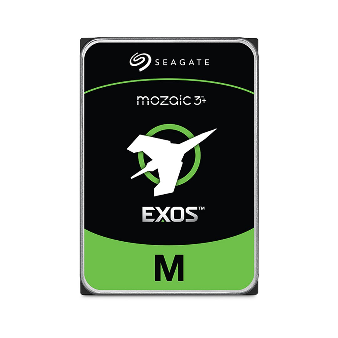 Seagate Exos M 30TB Enterprise Internal Hard Drive HDD - 3.5in 6GB/s SATA 7200RPM 2.5M MTBF (ST30000NM004K)
