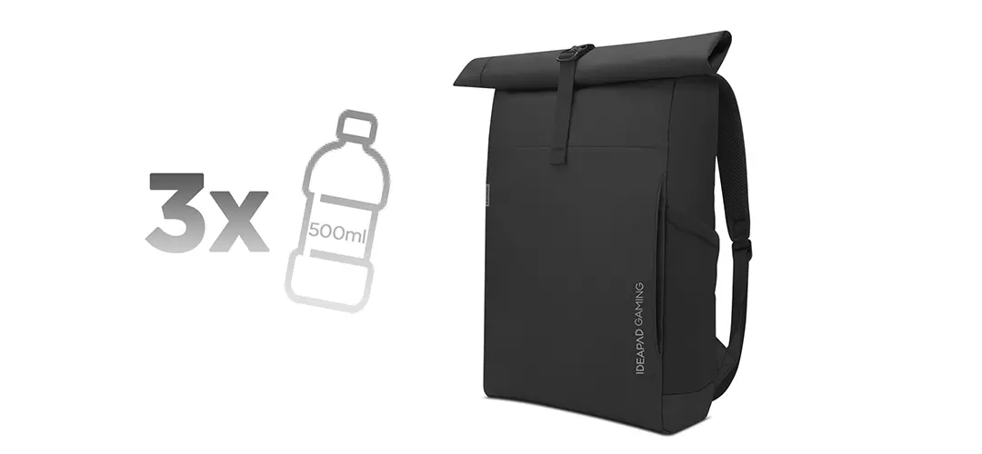 Lenovo IdeaPad Gaming Modern Backpack, 16-inch Laptop Storage, Black, GX41H70101 - Image 5