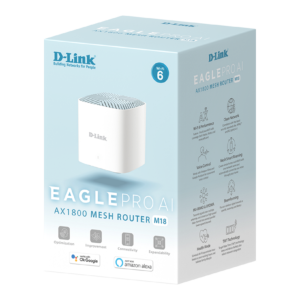 D-Link M18 1-Pack AX1800 Mesh Router