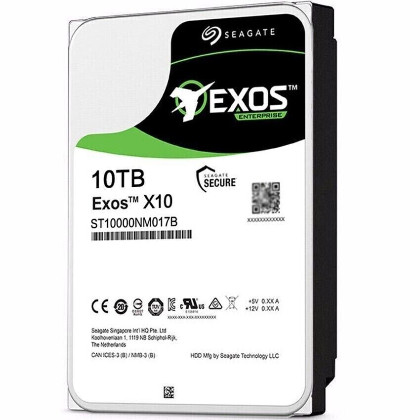 Seagate Exos 7E10 10 TB Hard Drive - ST10000NM017B - Image 2