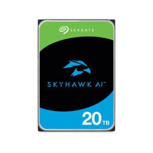 Seagate 20TB SkyHawk AI 7200 rpm SATA III 3.5" Internal Surveillance HDD - ST20000VE003