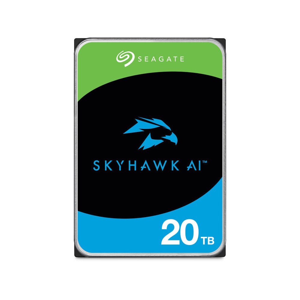 Seagate 20TB SkyHawk AI 7200 rpm SATA III 3.5" Internal Surveillance HDD - ST20000VE003
