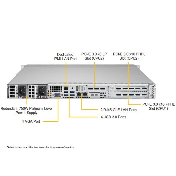 Supermicro 1U WIO SuperServer (SYS-1029P-WTR) - Image 3