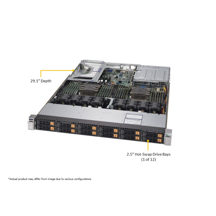 Supermicro 1U Ultra SuperServer (SYS-1029U-TN12RV) - Image 2