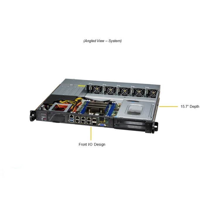 Supermicro 1U IOT/Embedded System (SYS-110D-20C-FRAN8TP) - Image 2