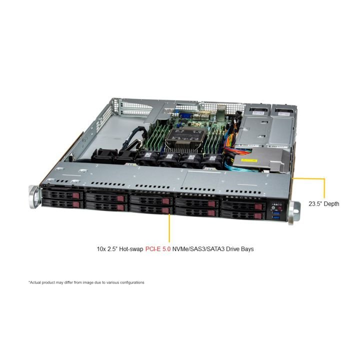 Supermicro 1U WIO SuperServer (SYS-111E-WR) - Image 2