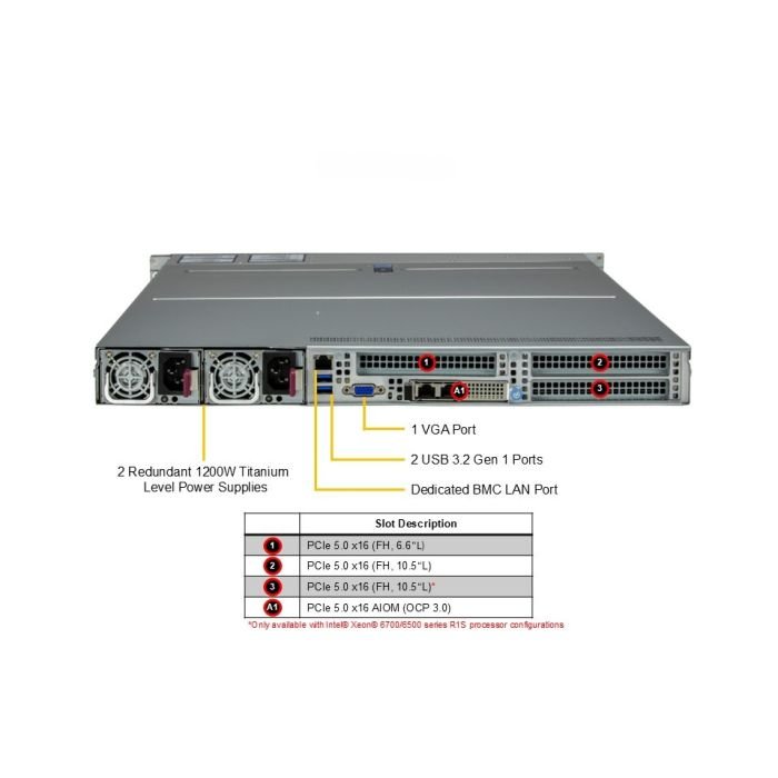 Supermicro 1U Gold Series Hyper Server (SYS-112H-TN-02-G2) - Image 3