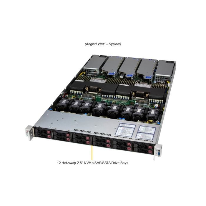 Supermicro 1U CloudDC SuperServer (SYS-122C-TN) - Image 2