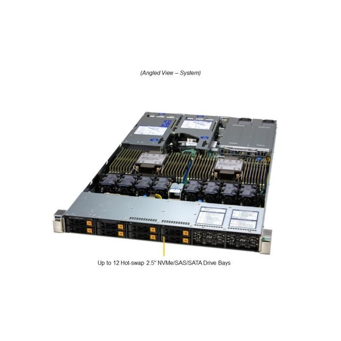 Supermicro 1U Hyper SuperServer (SYS-122H-TN) - Image 2