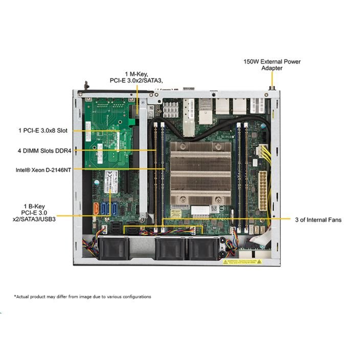 Supermicro IOT/Embedded System (SYS-E300-9D-8CN8TP) - Image 3