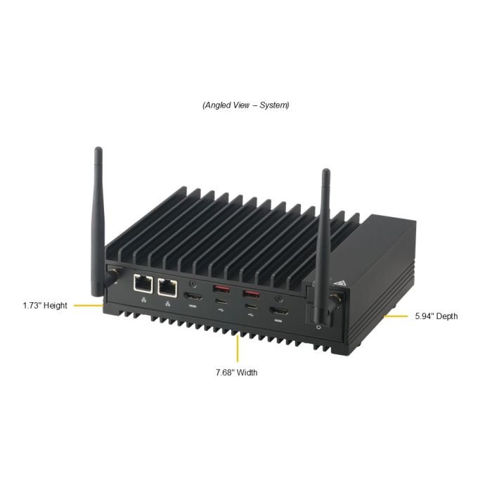 Supermicro IOT/Embedded System (SYS-E100-13AD-E) - Image 2