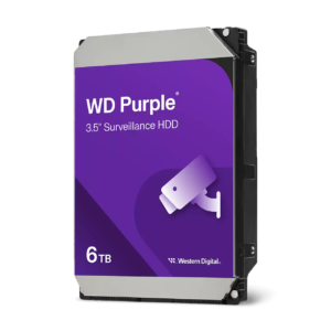 WD Purple Surveillance Hard Drive - 6TB - WD64PURZ